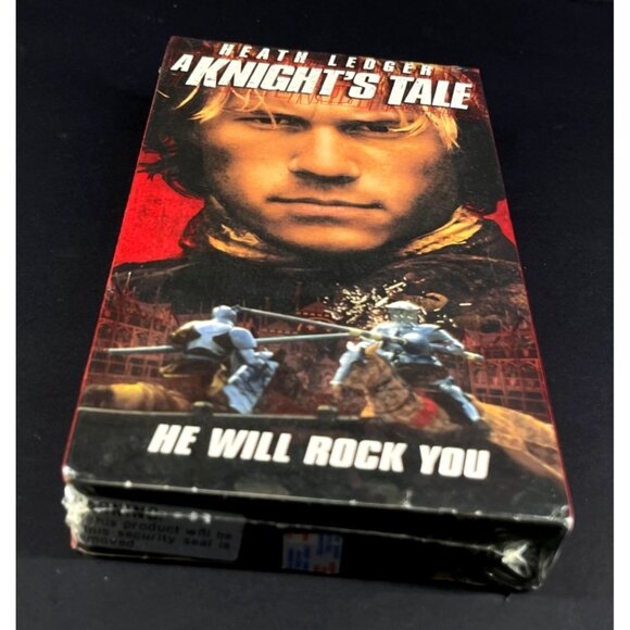 A Knights Tale VHS Movie Tape Starring Heath Ledger - Picture 2 of 4